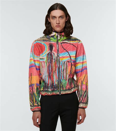 givenchy josh smith jacket|x Josh Smith reversible fleece jacket in multicoloured .